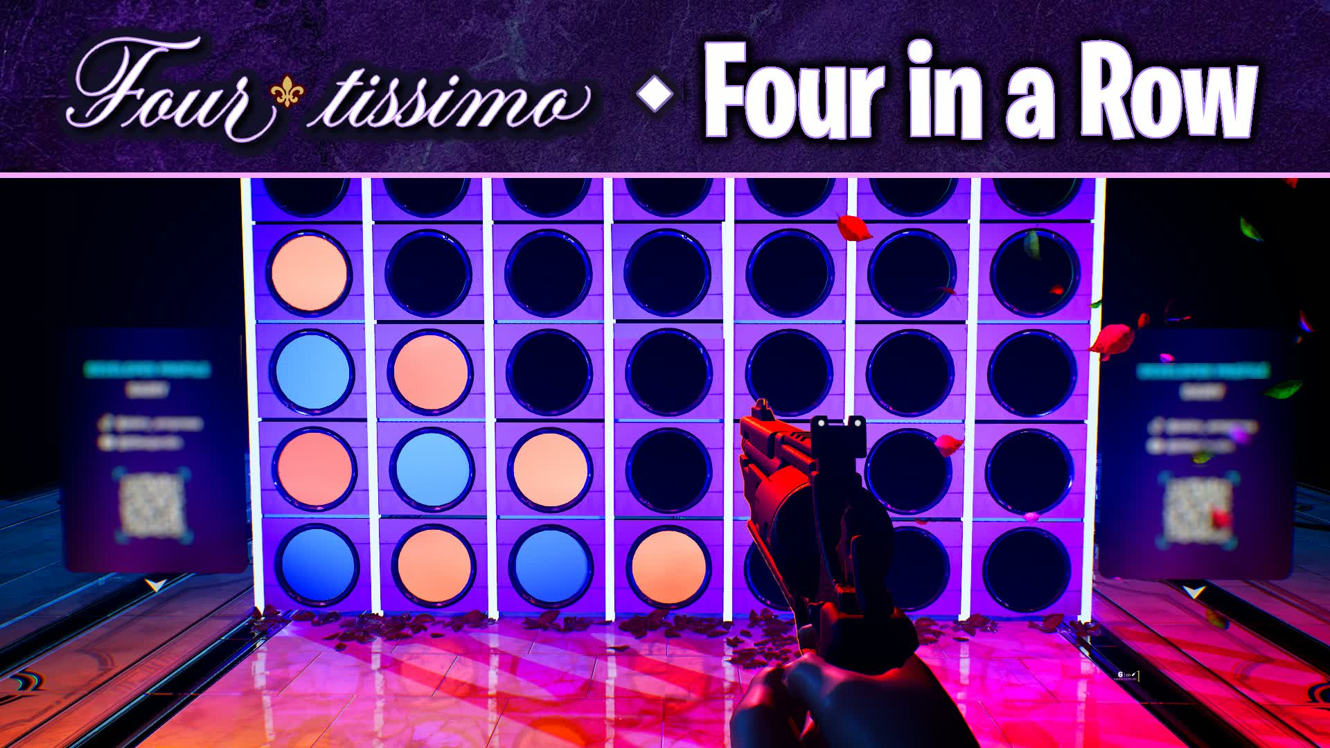 Four-tissimo - Four in a Row — Fortnite Creative map