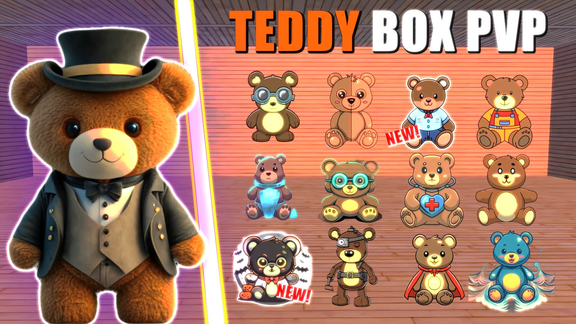 🧸TEDDY BOX FIGHTS — Fortnite Creative map