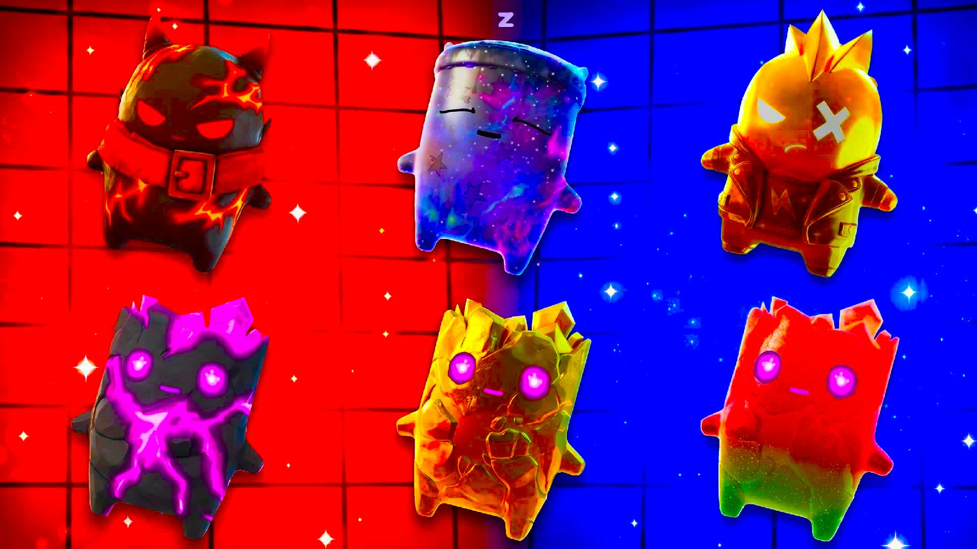 RVB RED VS BLUE AQUI WATZER — Fortnite Creative map