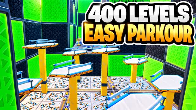 EASY PARKOUR 400+ LEVEL DEATHRUN โ Fortnite Creative map