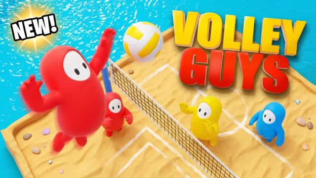 Volley Guys 3v3 FALL GUYS — Fortnite Creative map