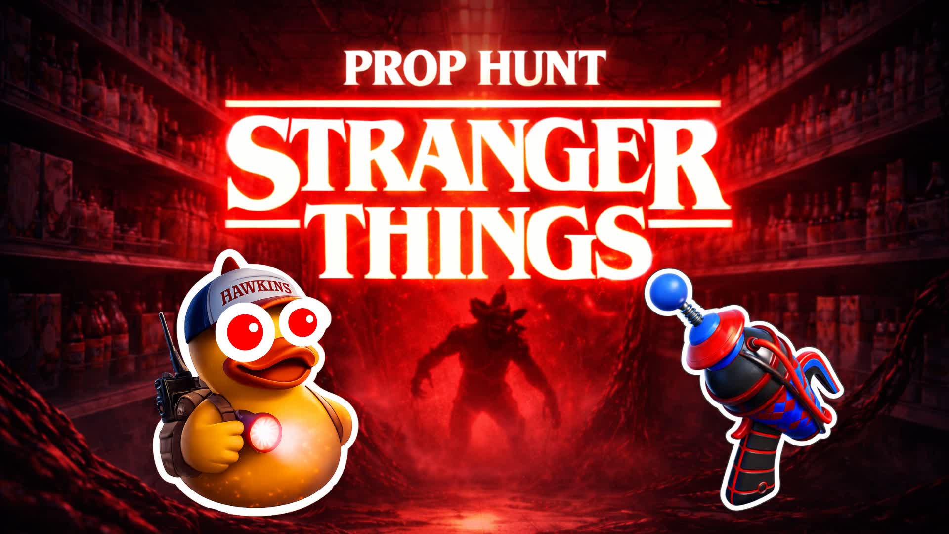 STRANGER THINGS STARCOURT PROP HUNT β Fortnite Creative map