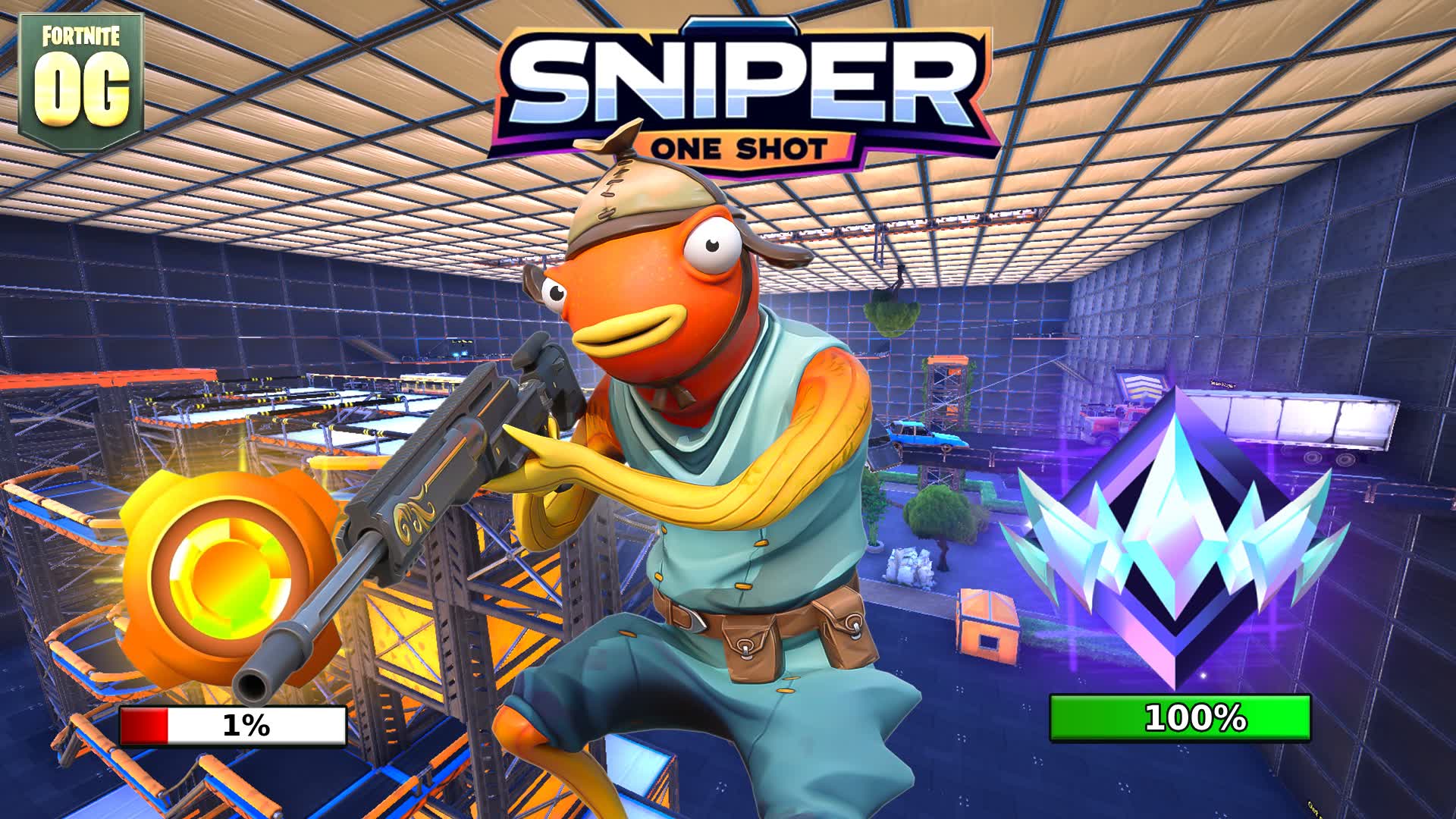 🎯Sniper One Shot — Fortnite Creative map