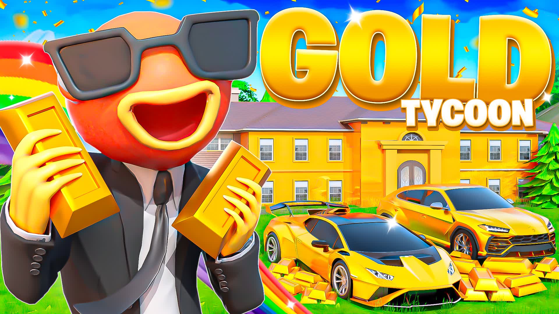 GOLD TYCOON⭐ — Fortnite Creative map