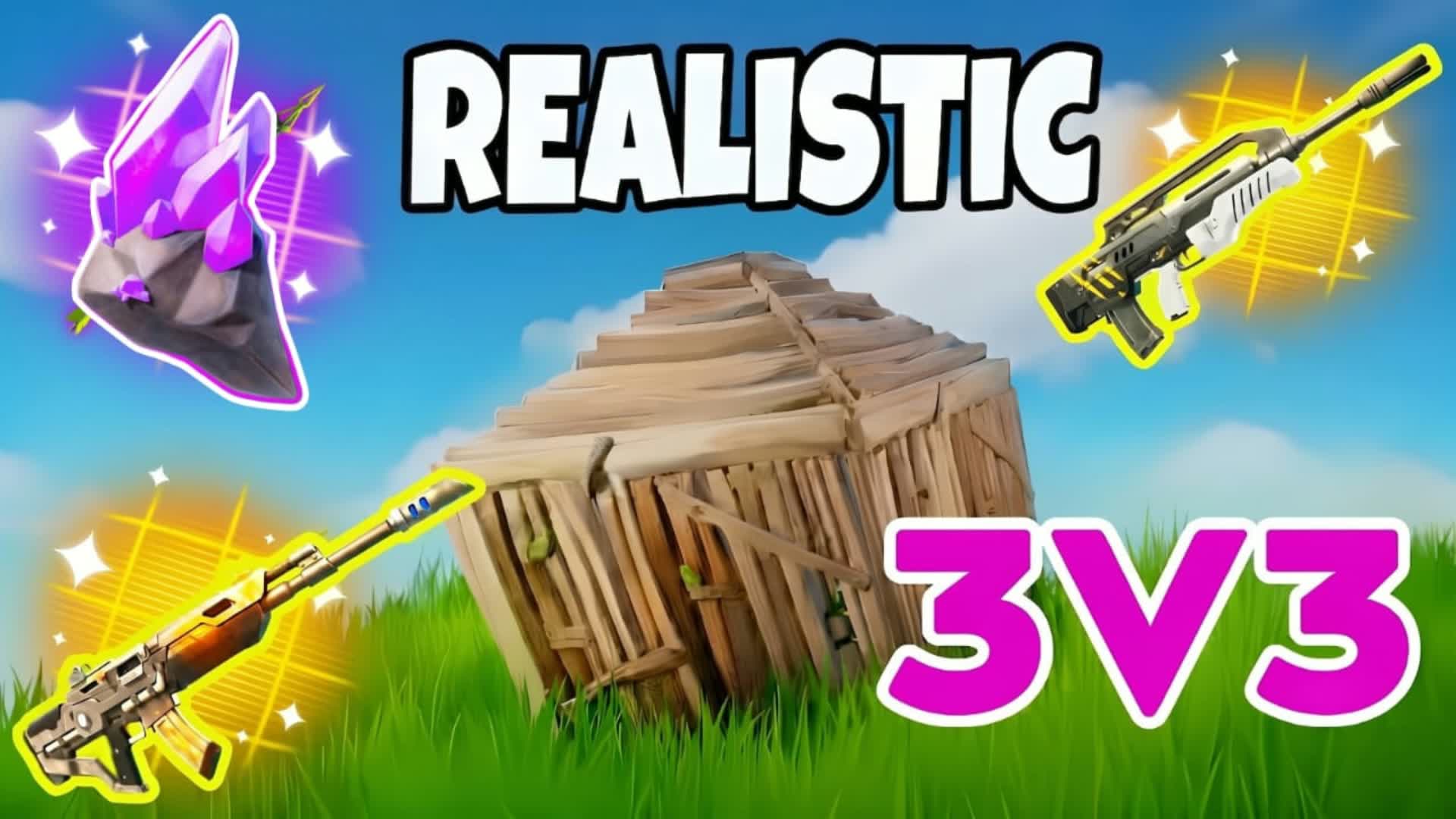REALISTICS 3V3 π₯ DRO β Fortnite Creative map