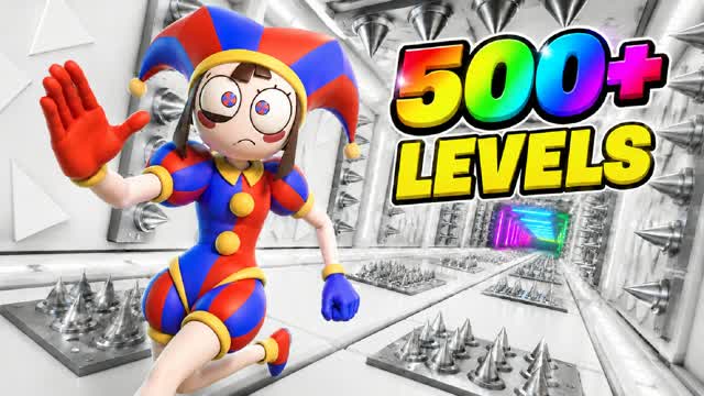 ⭐PARKOUR 385+ LEVELS⭐ — Fortnite Creative map