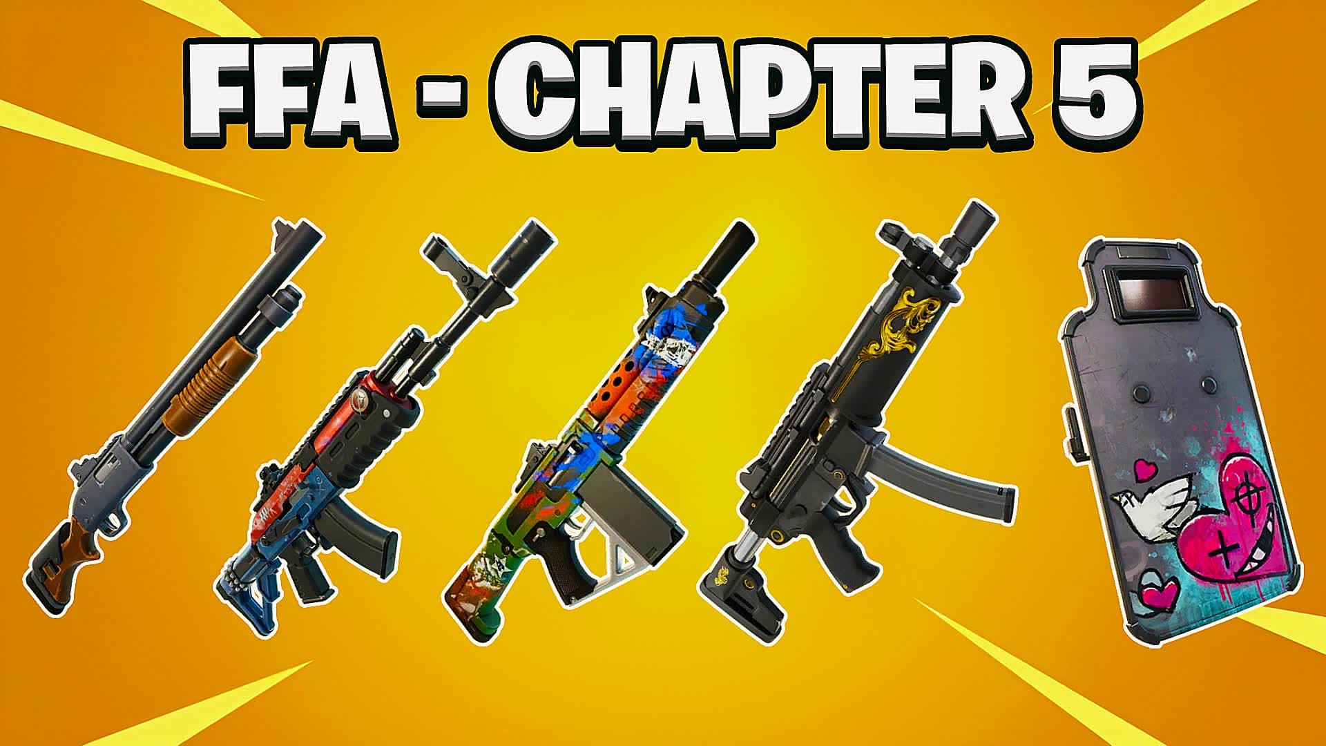CH5 FREE FOR ALL β Fortnite Creative map