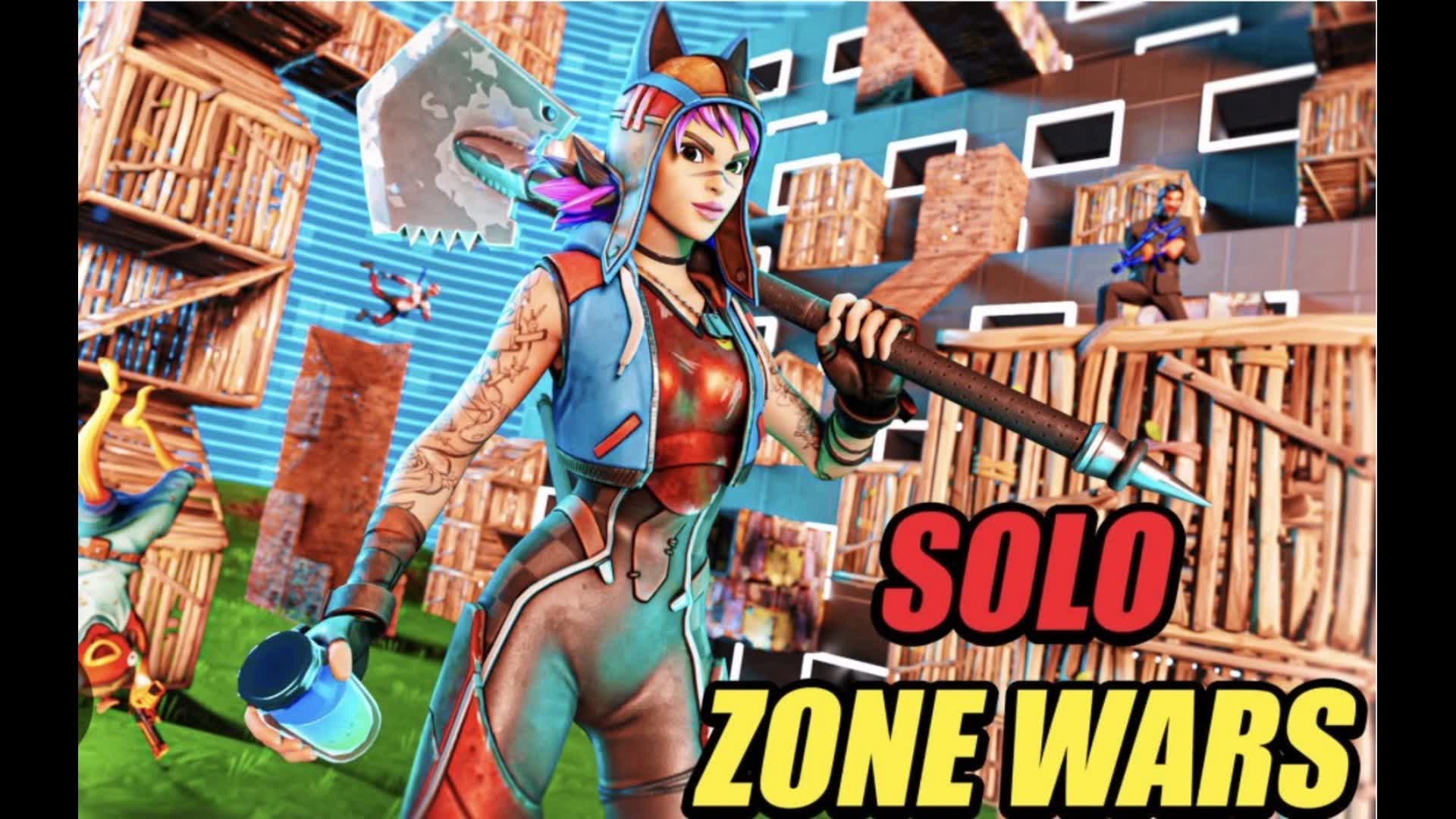 Brycen solos zone wars — Fortnite Creative map