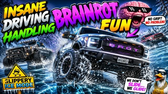 Insane Driving Handling Brainrot Fun — Fortnite Creative map