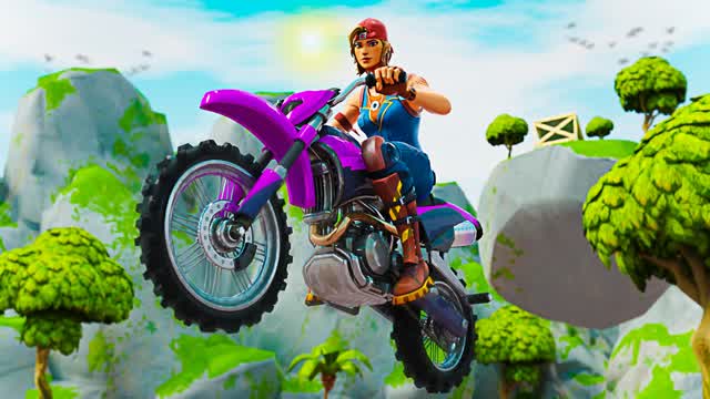 Race of the jungle ( Motocross) — Fortnite Creative map