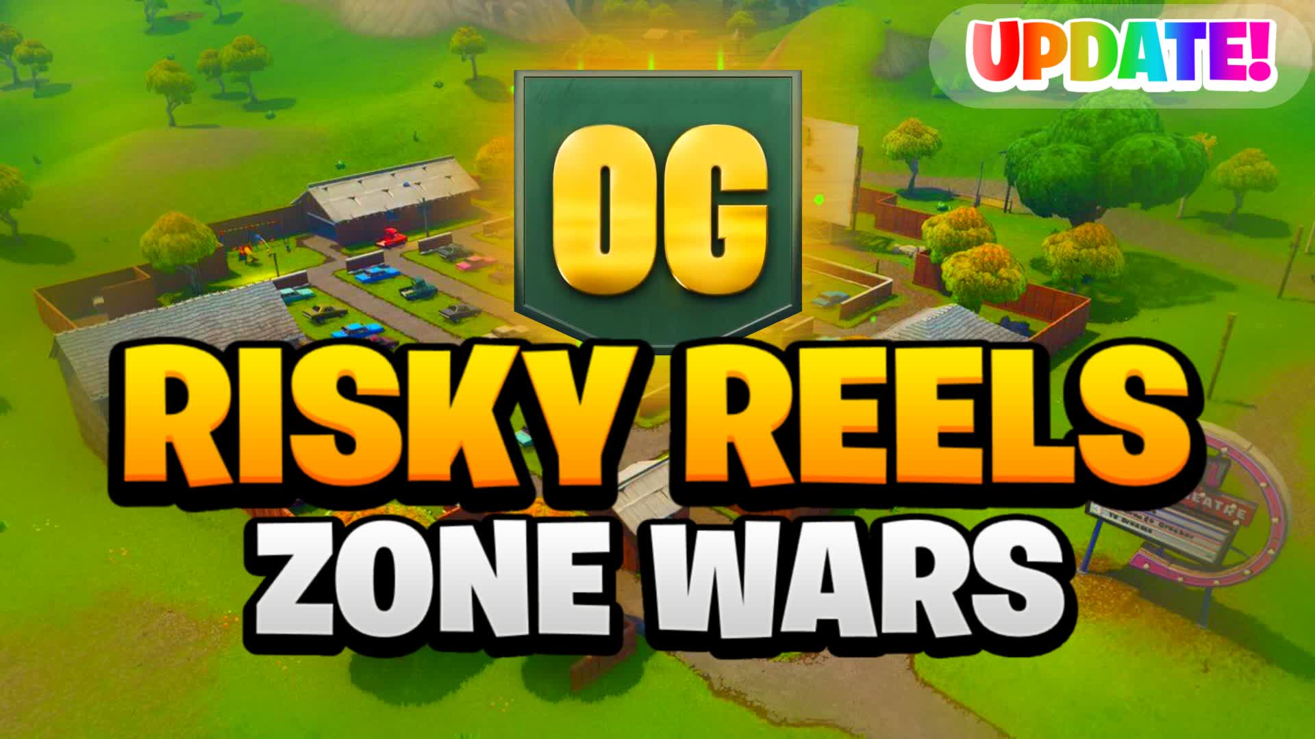 OG RISKY REELS ZONE WARS ⭐️ — Fortnite Creative map