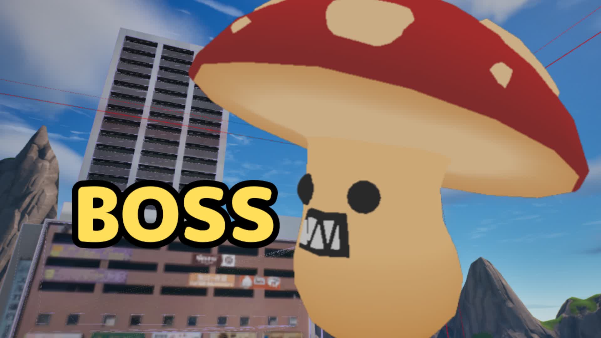 FUNNY BOSS BATTLE — Fortnite Creative map