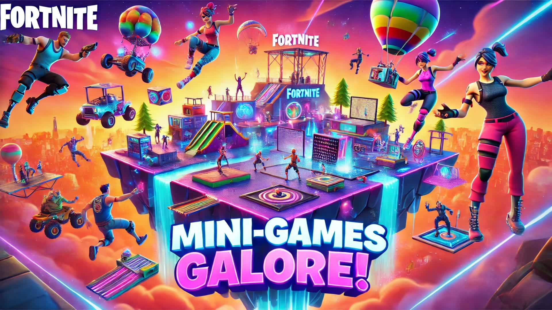 Mini Games — Fortnite Creative map