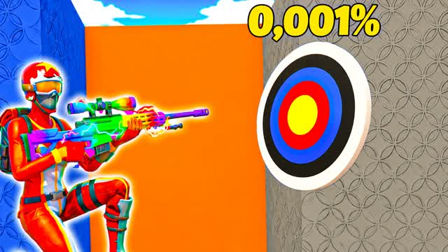 UNC SUPER TRICKSHOT PARKOUR WOW — Fortnite Creative map