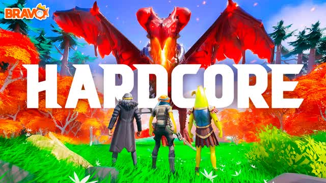 Hardcore: Open World Survival — Fortnite Creative map