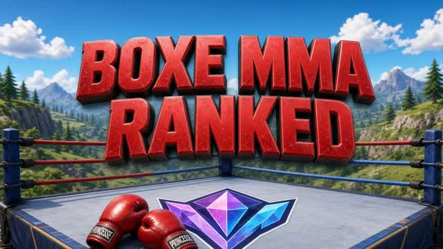 BOXE MMA RANKED — Fortnite Creative map