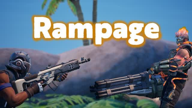 Rampage - New Abilities — Fortnite Creative map