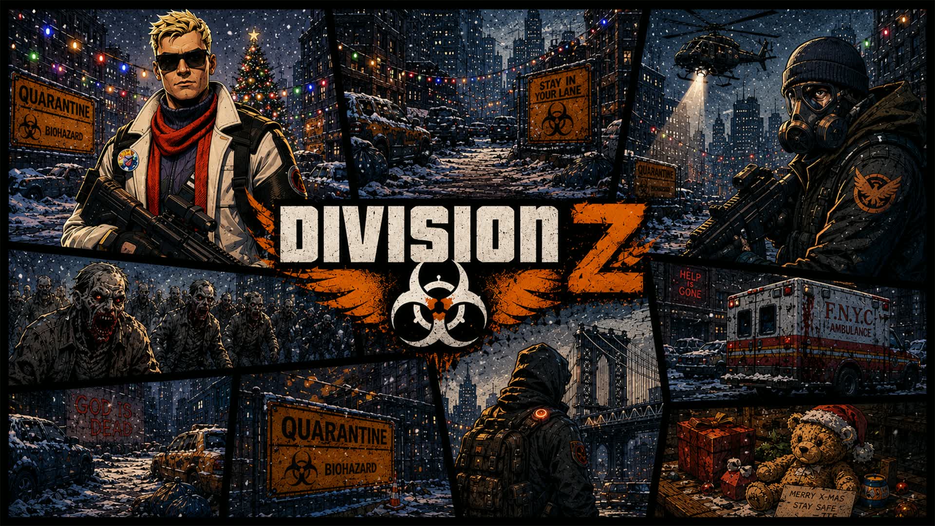 ☣️Division Z❄️ (Big Open World) — Fortnite Creative map