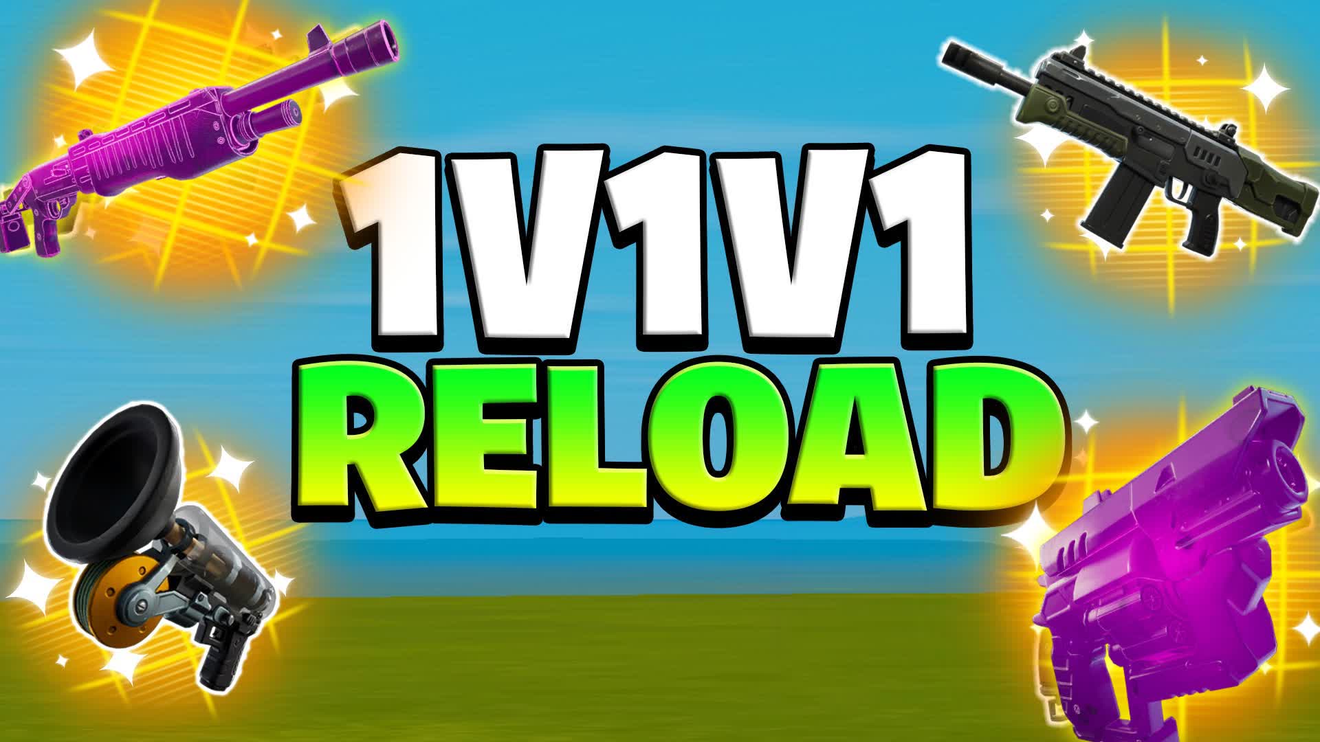 1Vs1Vs1 RELOAD FREE FOR ALL 1V1 — Fortnite Creative map