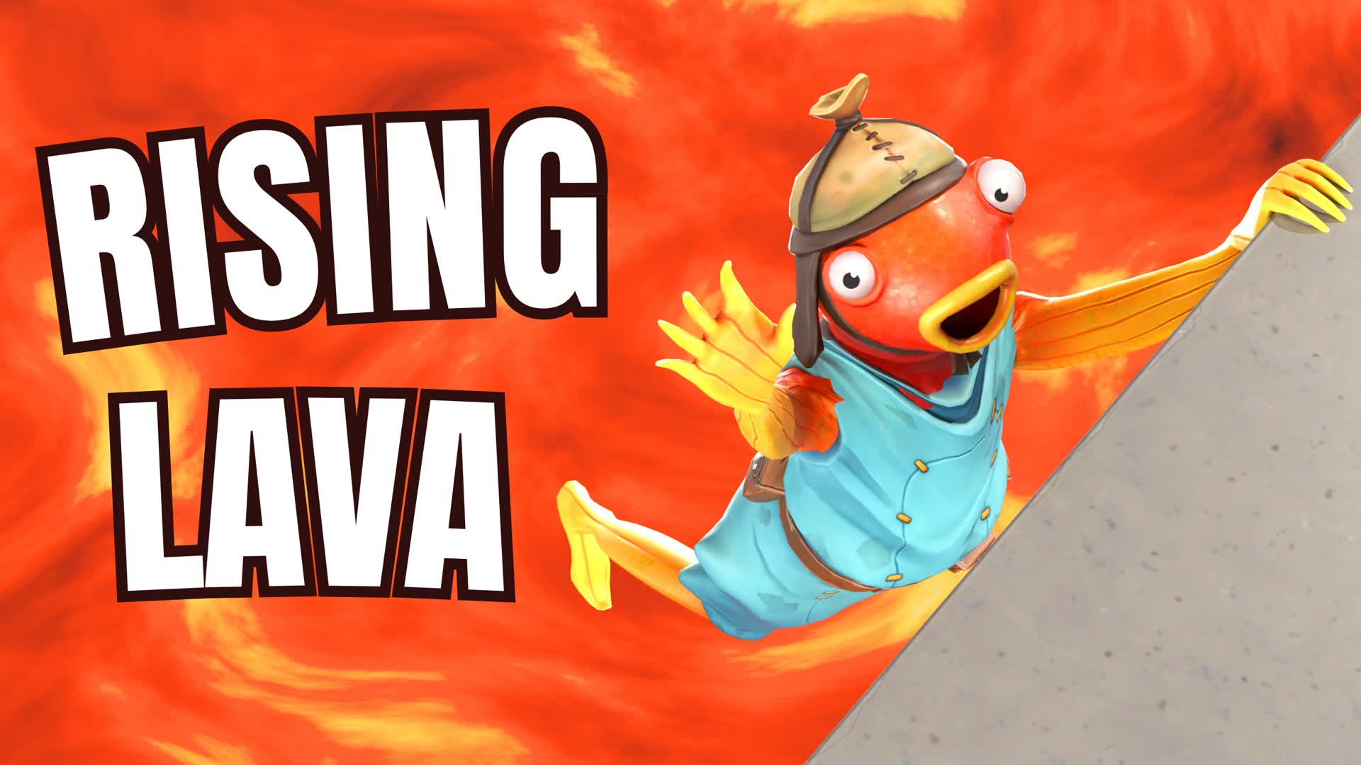 RISING LAVA BATTLE — Fortnite Creative map