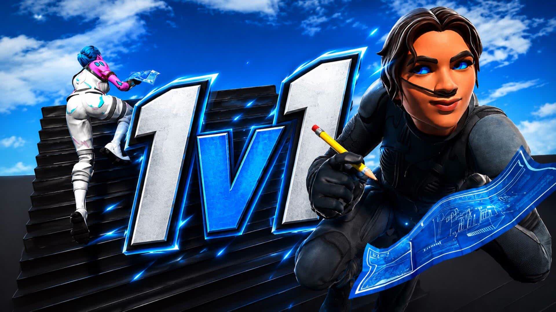 1v1 TIKSTBE — Fortnite Creative map