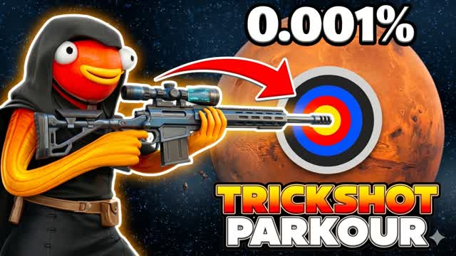 STAR WARS TRICK SHOT PARKOUR 500+ β β Fortnite Creative map