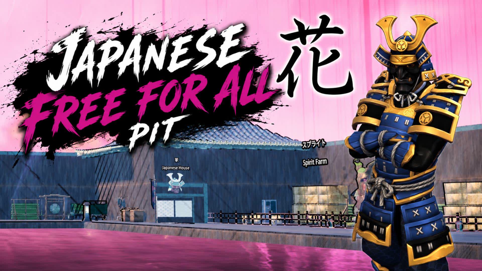 Japanese π Pit Free for all β Fortnite Creative map