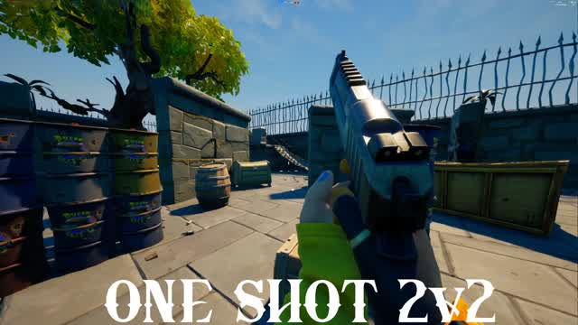 First Person One Shot 2v2🔫 — Fortnite Creative map