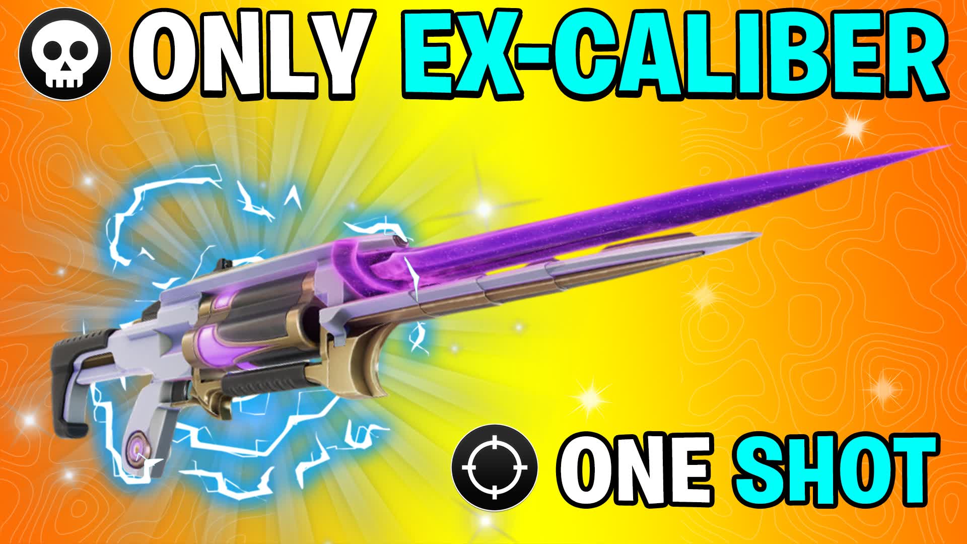 EX CALIBER ONE SHOT NO GRAVITY ๐ฏ โ Fortnite Creative map