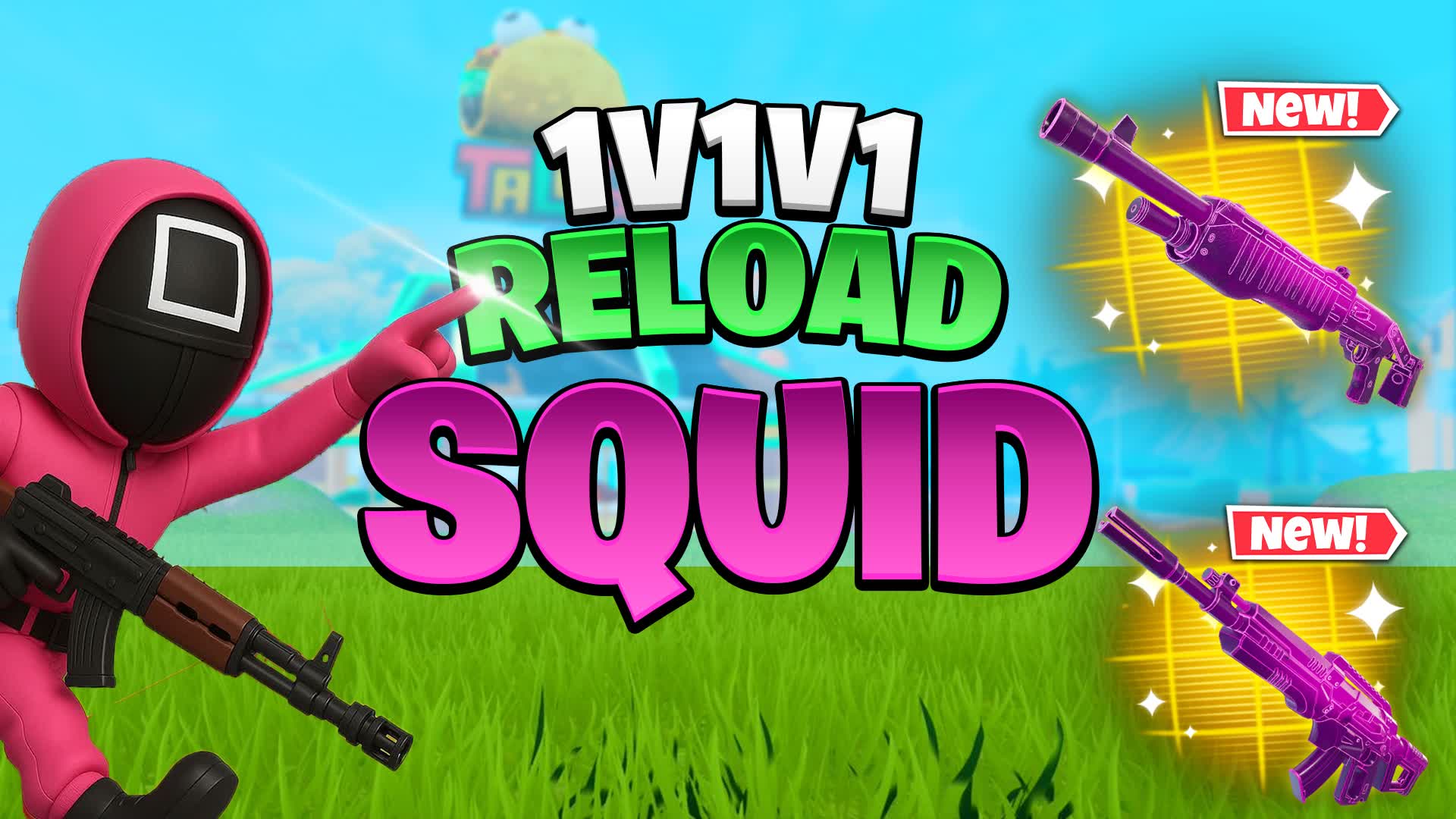 1v1v1 Squid Game Free for All Ranked — Fortnite Creative map