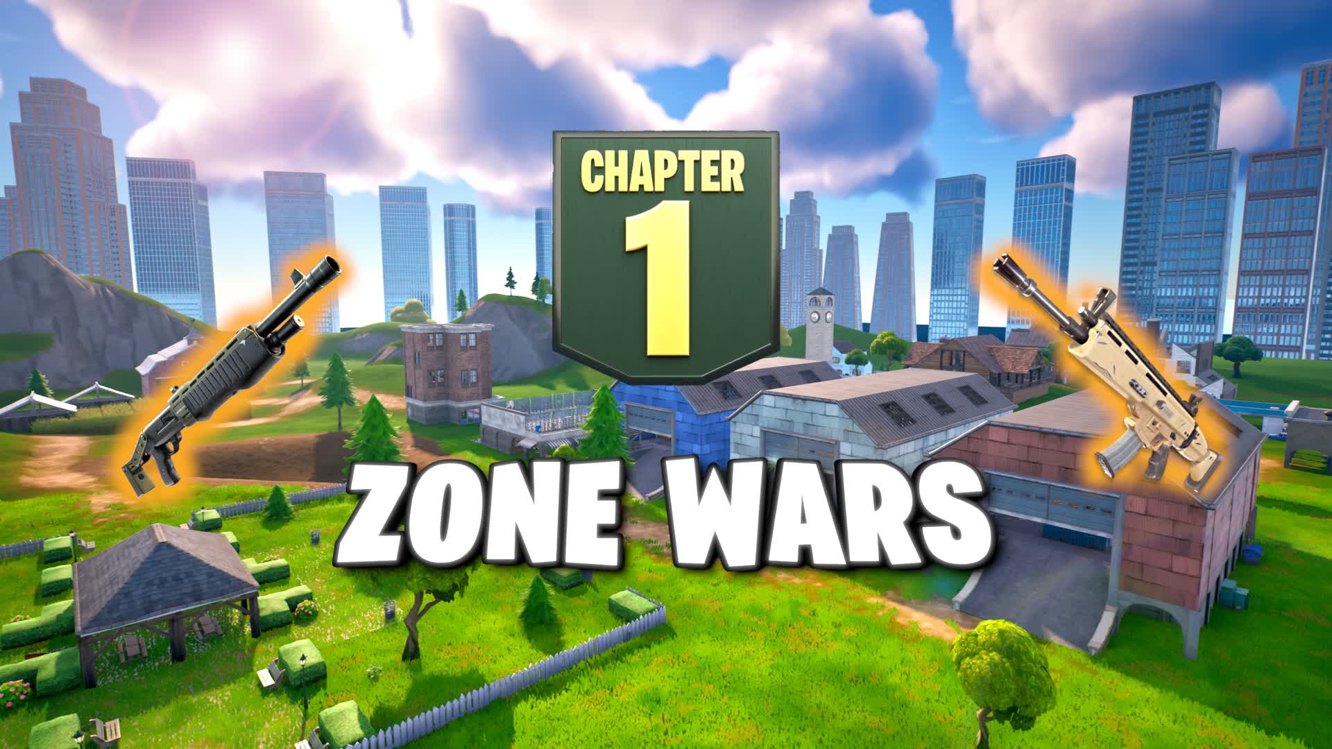 ZONE WARS - CHAPTER 1 β Fortnite Creative map