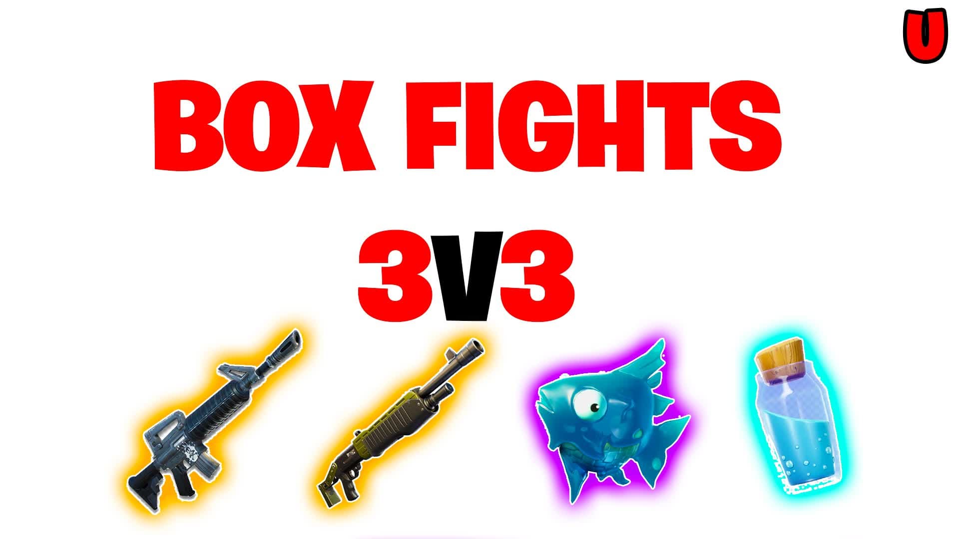 3V3 BOX FIGHTS β Fortnite Creative map