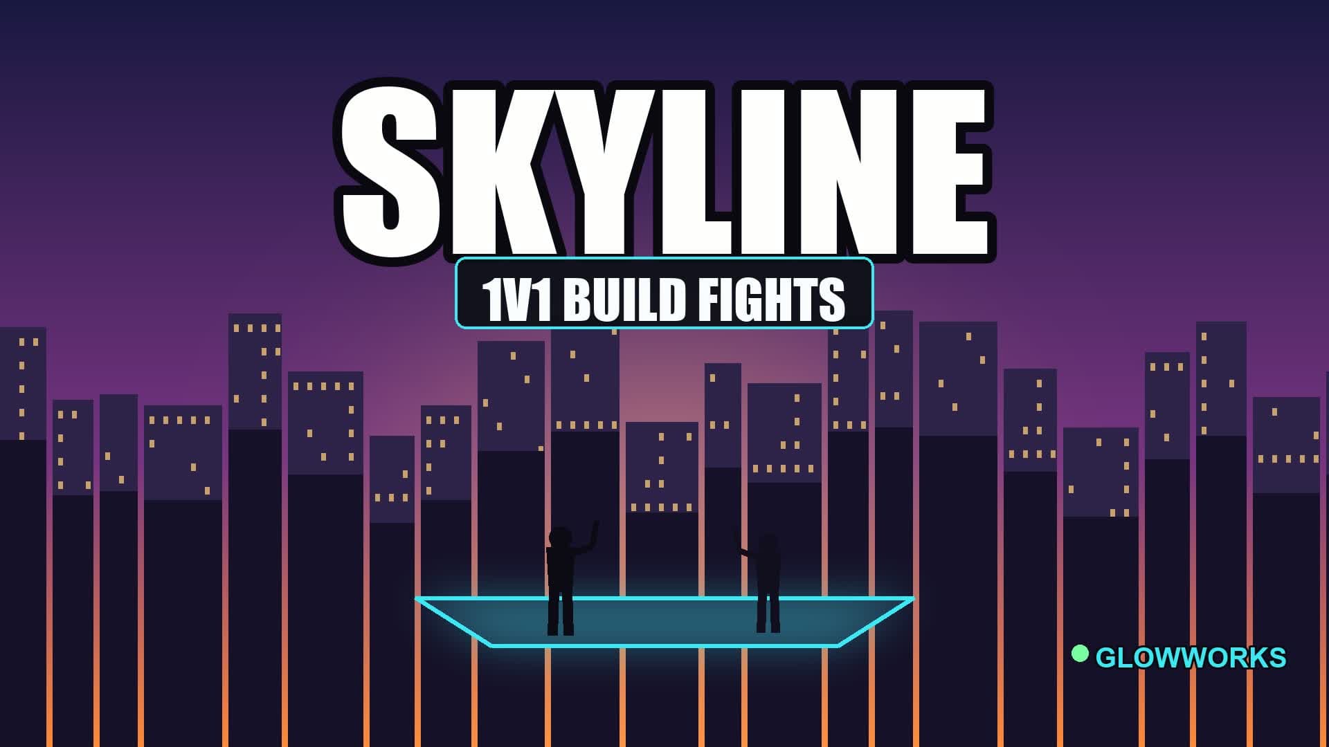 SKYLINE 1v1 Build Fights — Fortnite Creative map