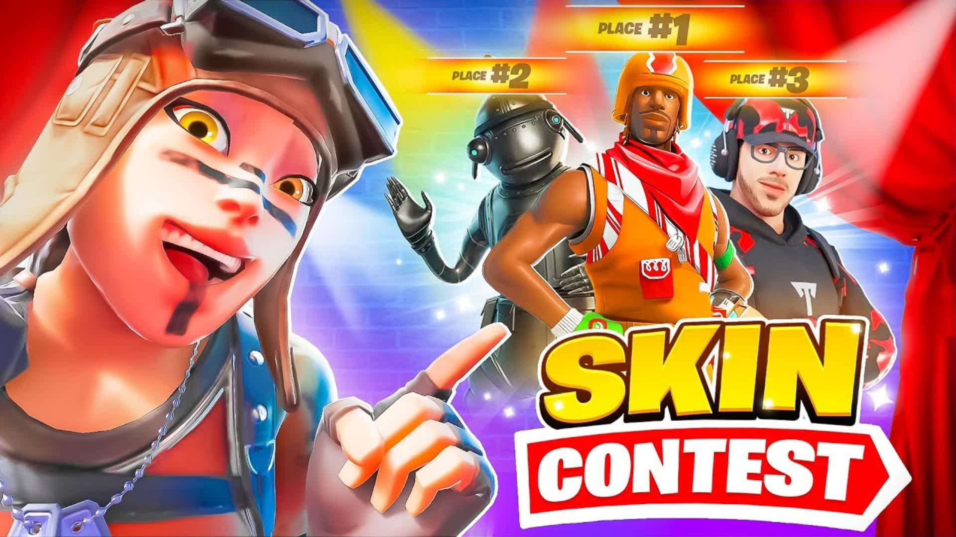 👑FASHION SHOW SKIN CONTEST🎭 — Fortnite Creative map