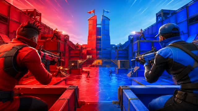 RED VS BLUE FROM OHIO โ Fortnite Creative map