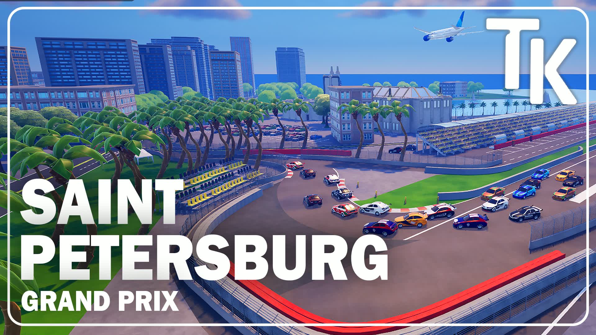 Fortnite Racing - St. Petersburg — Fortnite Creative map