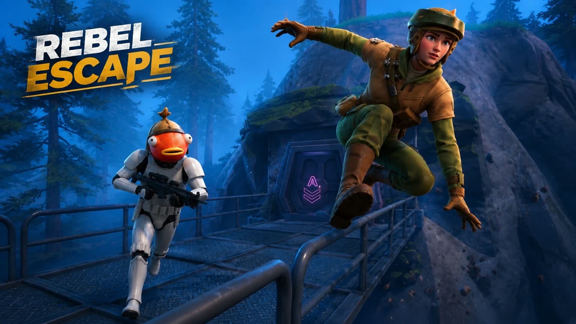 Star Wars Rebel Escape — Fortnite Creative map