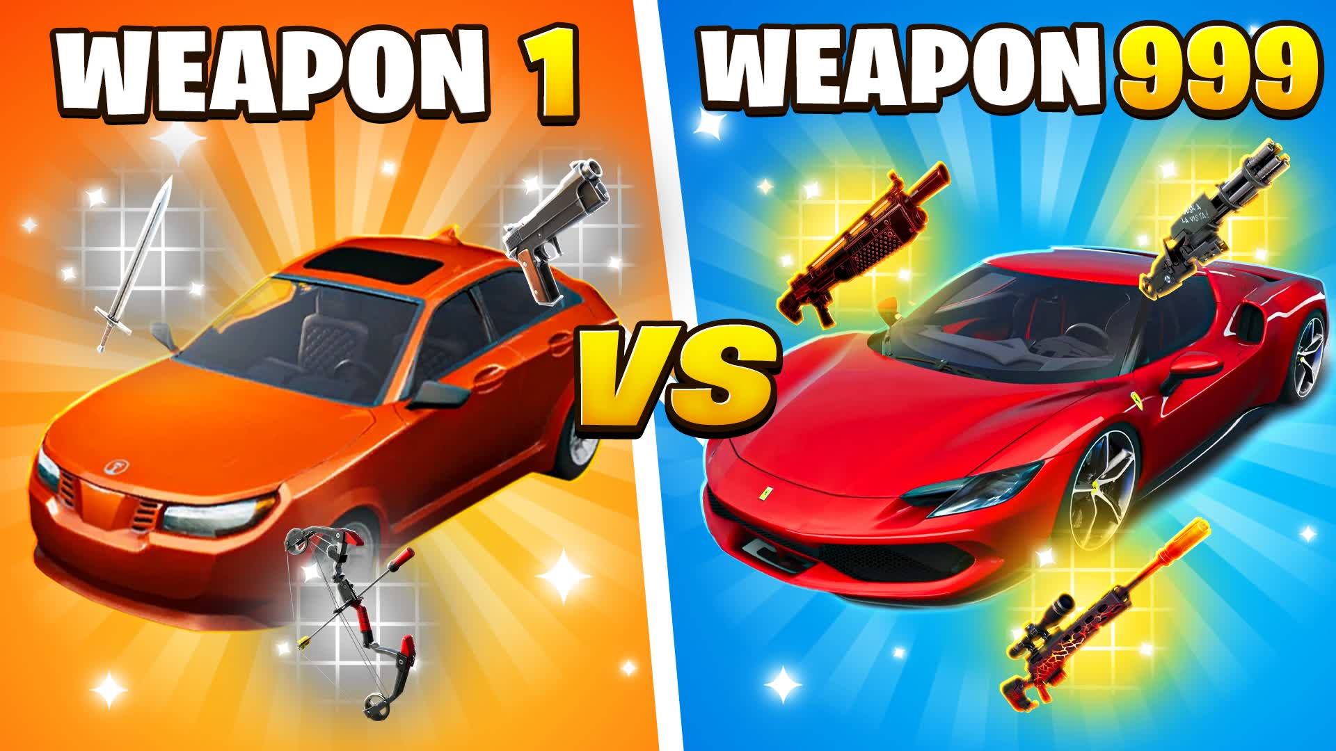 Driving One Shot Gun Game — Fortnite Creative map