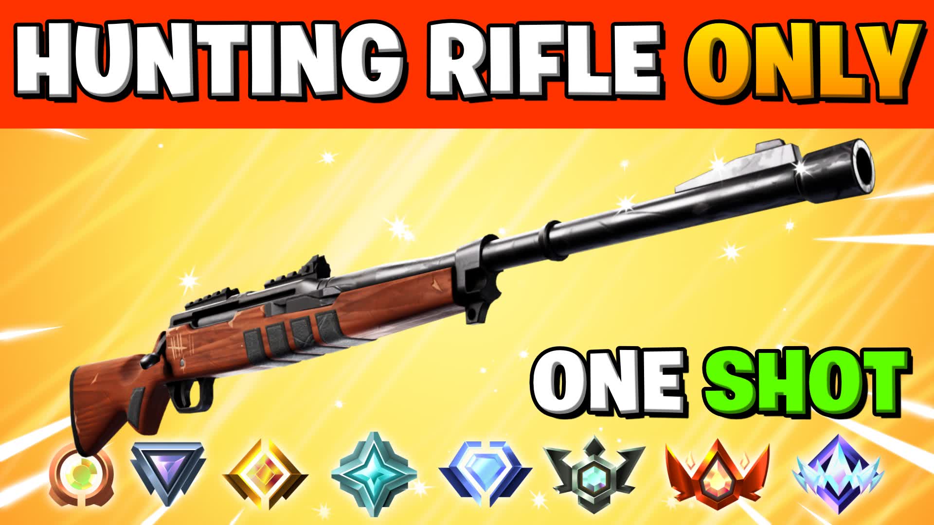 Hunting Rifle Only π― One Shot β Fortnite Creative map