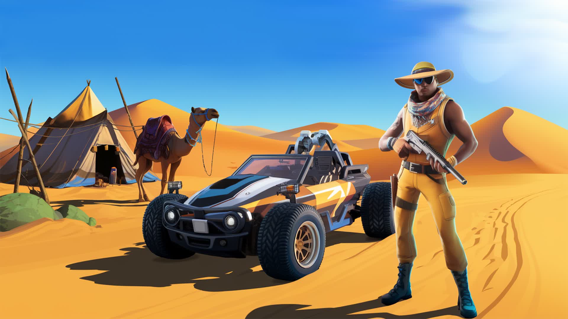 Race And Fight Me - عاركني بالسياقة — Fortnite Creative map