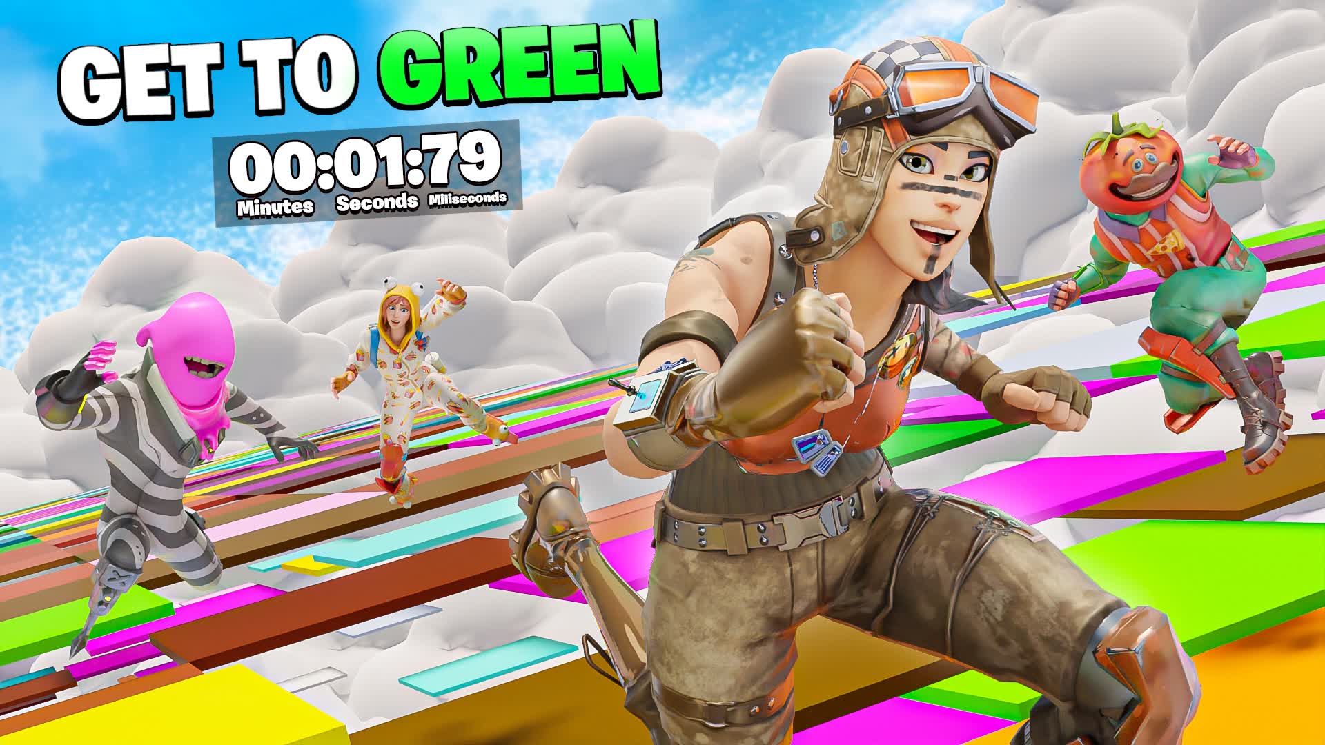 π Color Tile Race! π β Fortnite Creative map