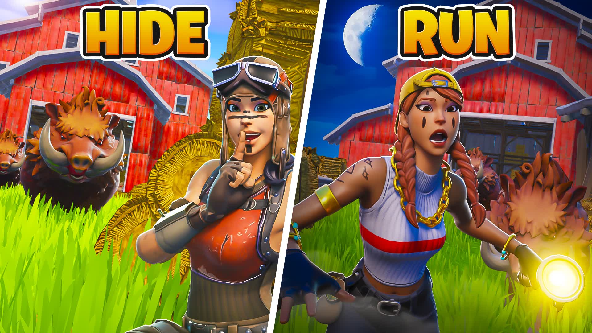 CRAZY HIDE AND SEEK β Fortnite Creative map