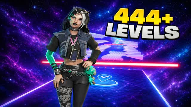 BEST FUN PARKOUR 333+ LEVELS⭐ — Fortnite Creative map