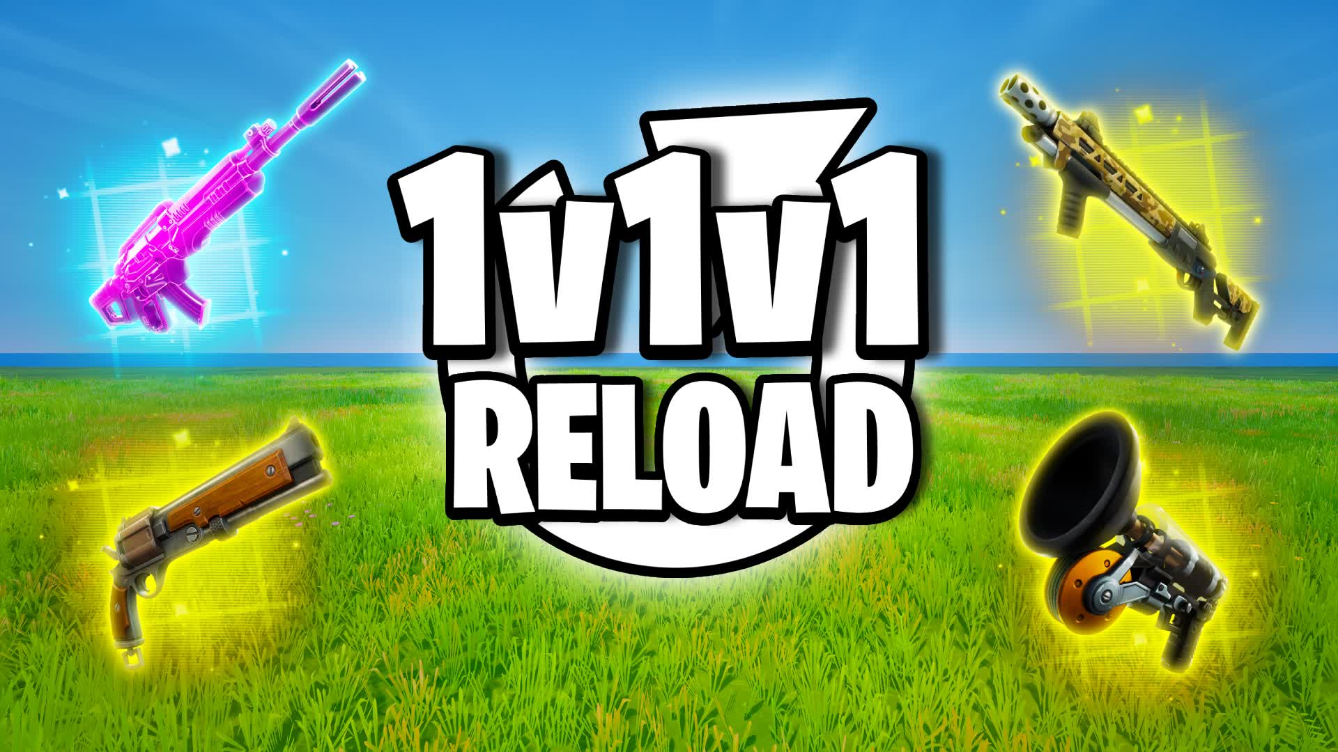 Free For All-1V1V1 Super — Fortnite Creative map