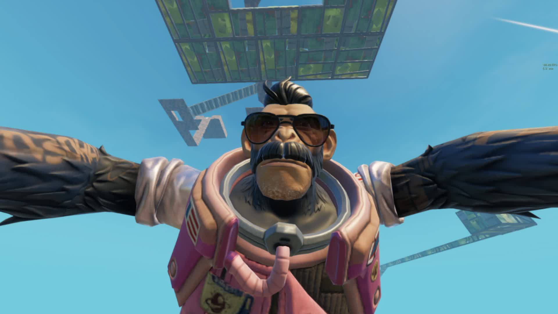 Monkey Jump Obby — Fortnite Creative map