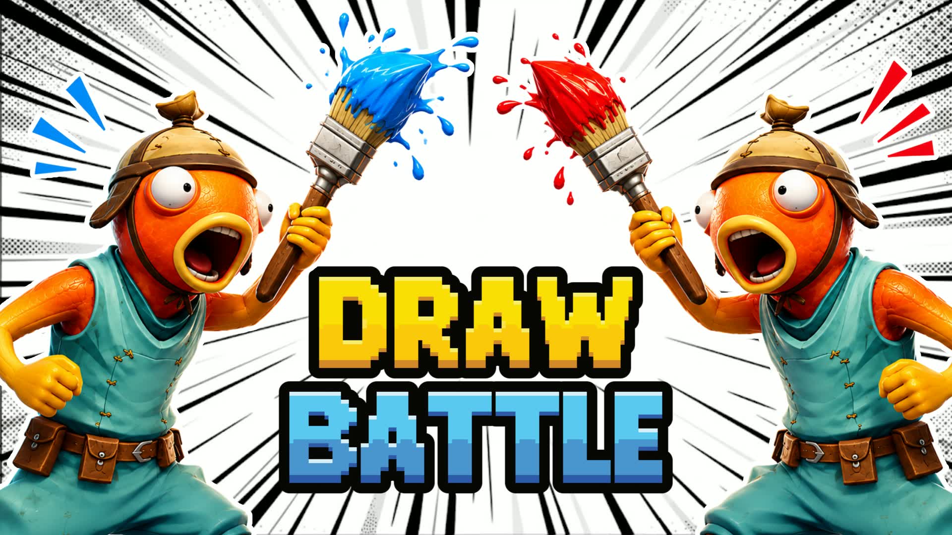 Draw Battle β Fortnite Creative map