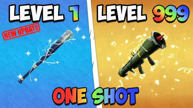 ๐ซ Gun Game One Shot No Limit๐ฏ โ Fortnite Creative map