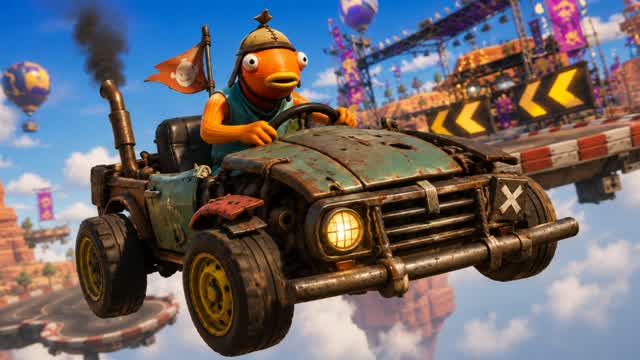 CORRE POR EL AIRE — Fortnite Creative map