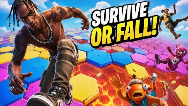 HEXAGON LAVA — Fortnite Creative map