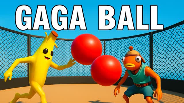 GAGA BALL ๐ด๐ด DOUBLE BALLS A Party Game โ Fortnite Creative map